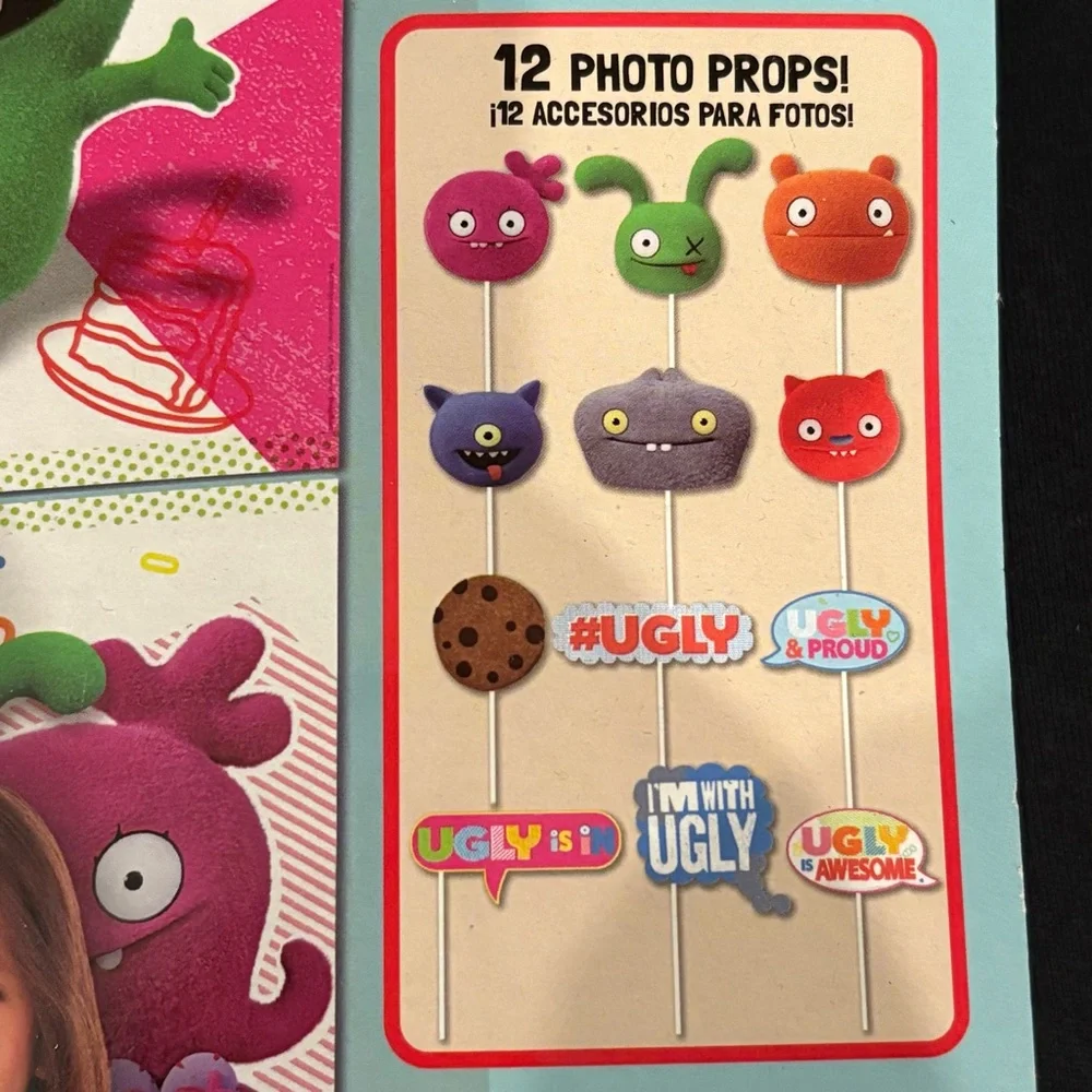 UglyDolls Background & Props for Party